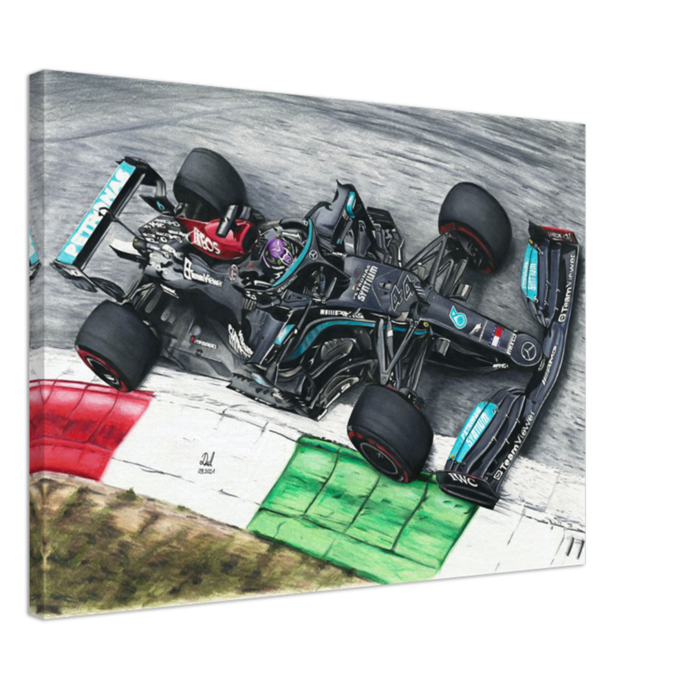 Mercedes AMG Petronas F1 - Lewis Hamilton 2021 - Canvas