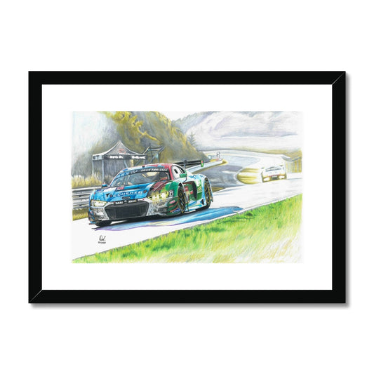 Audi R8 LMS GT3 Framed & Mounted Print