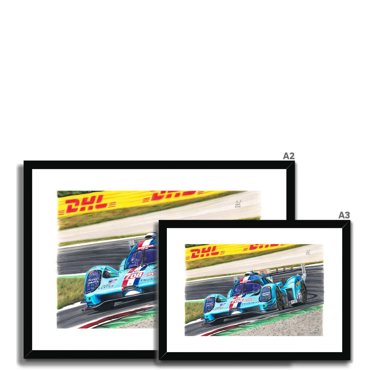 Scuderia Glickenhaus SCG007 Framed & Mounted Print