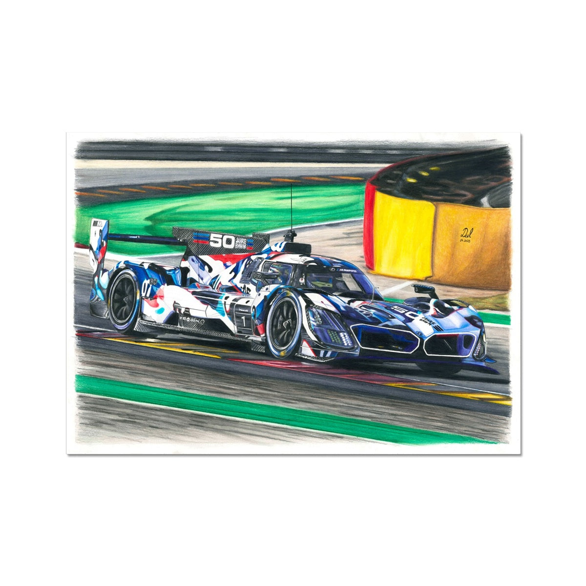 BMW M Hybrid V8 Hypercar Fine Art Print