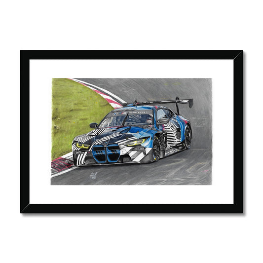 BMW M4 GT3 2022 Framed & Mounted Print