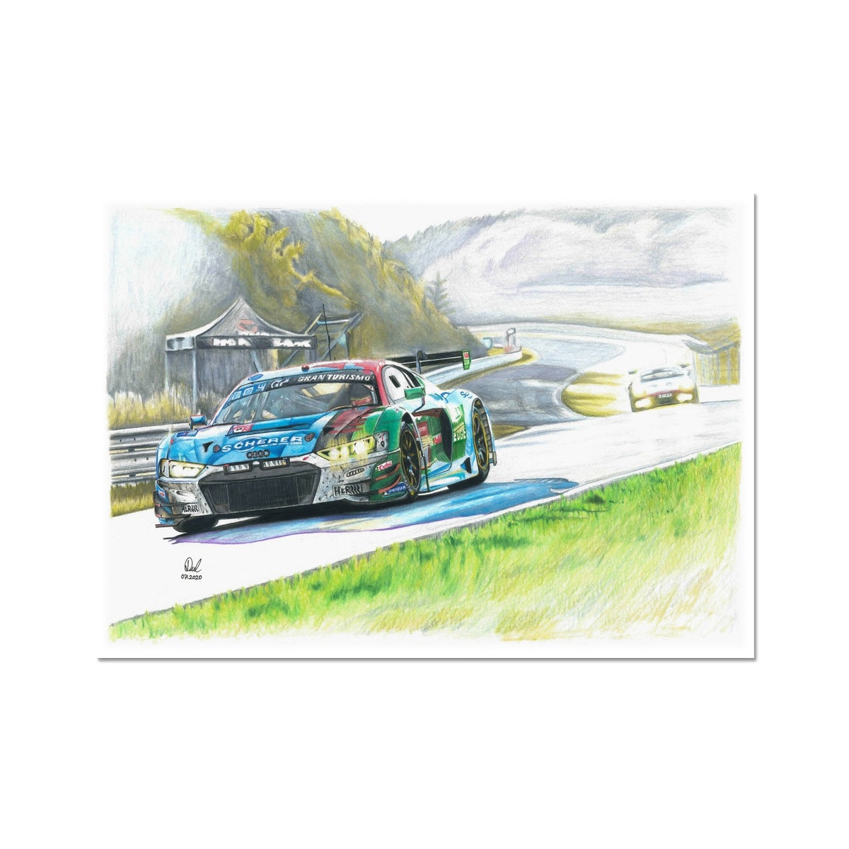 Audi R8 LMS GT3 Fine Art Print