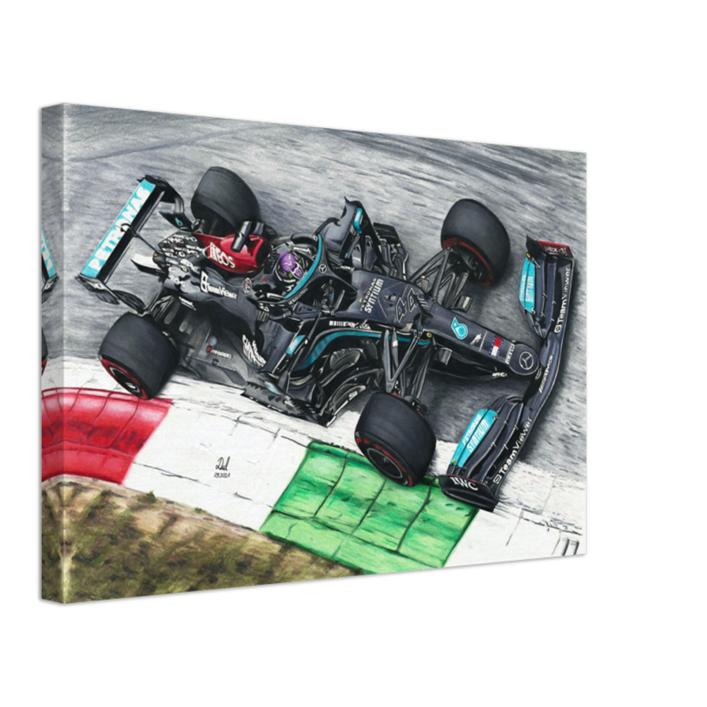 Mercedes AMG Petronas F1 - Lewis Hamilton 2021 - Canvas