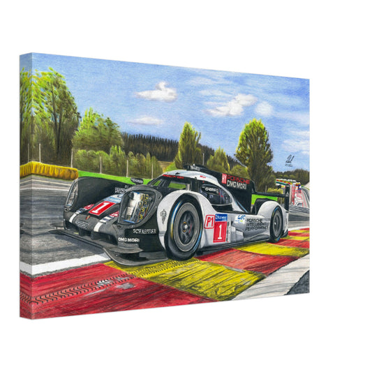 Porsche 919 Hybrid 2016 Canvas