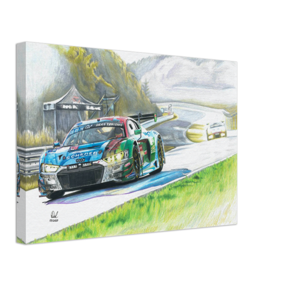 Audi R8 LMS GT3 - Canvas