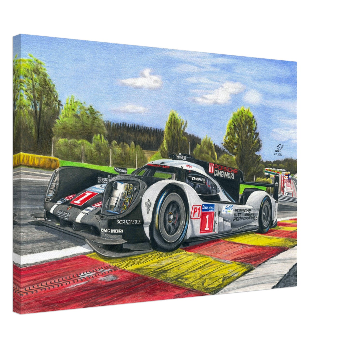 Porsche 919 Hybrid 2016 Canvas