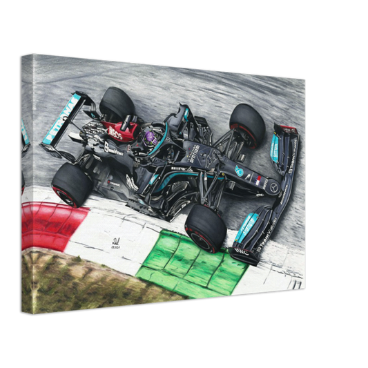 Mercedes AMG Petronas F1 - Lewis Hamilton 2021 - Canvas